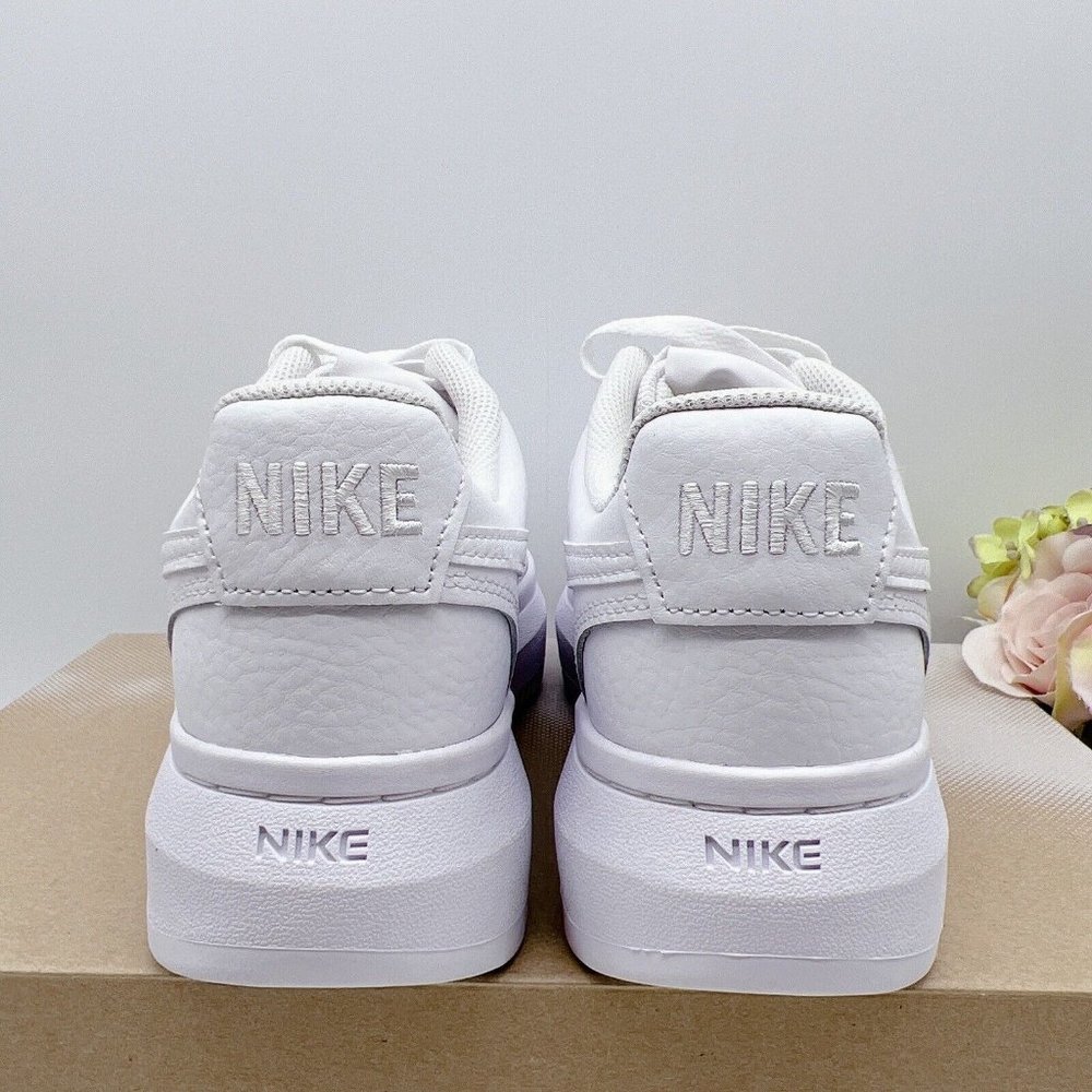 Nike Court Vision Alta LTR White Platform Sneaker Shoe DM0113-100 Womens US 12 - Picture 6 of 13